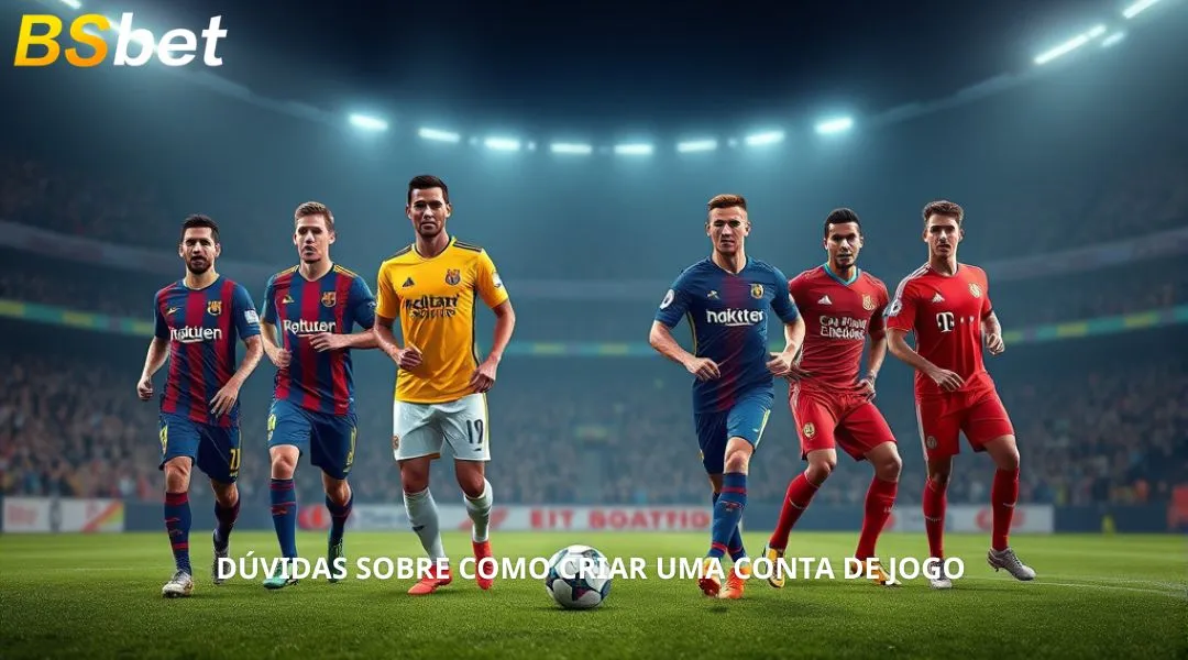 Dúvidas sobre como criar uma conta de jogo