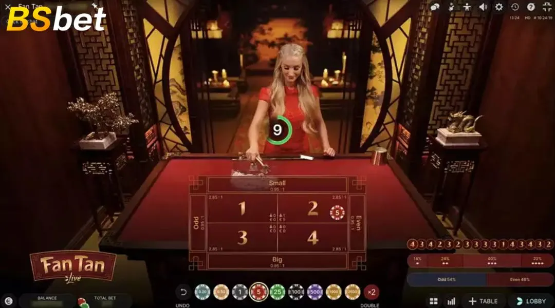 Os significados das modalidades de aposta no Fan Tan ao Vivo