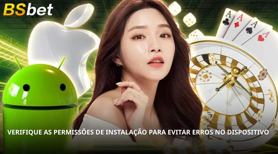 Verifique as permissões de instalação para evitar erros no dispositivo